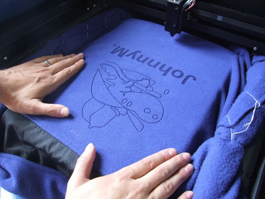 Gravírování na textil