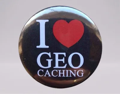 placka I Love Geo (black)