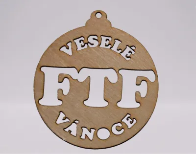 Dřevěná ozdoba FTF